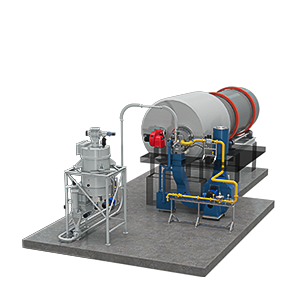 Multifuel burner system, Drying industry