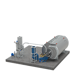 Multifuel burner system, Industrial boliers