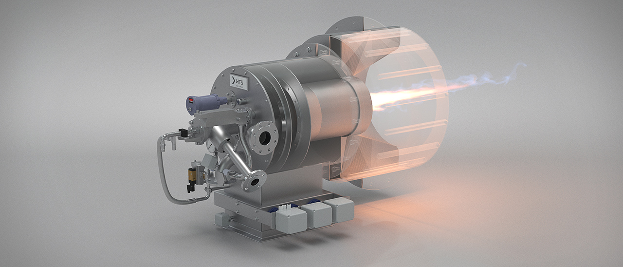 Multi fuel burner, illustration